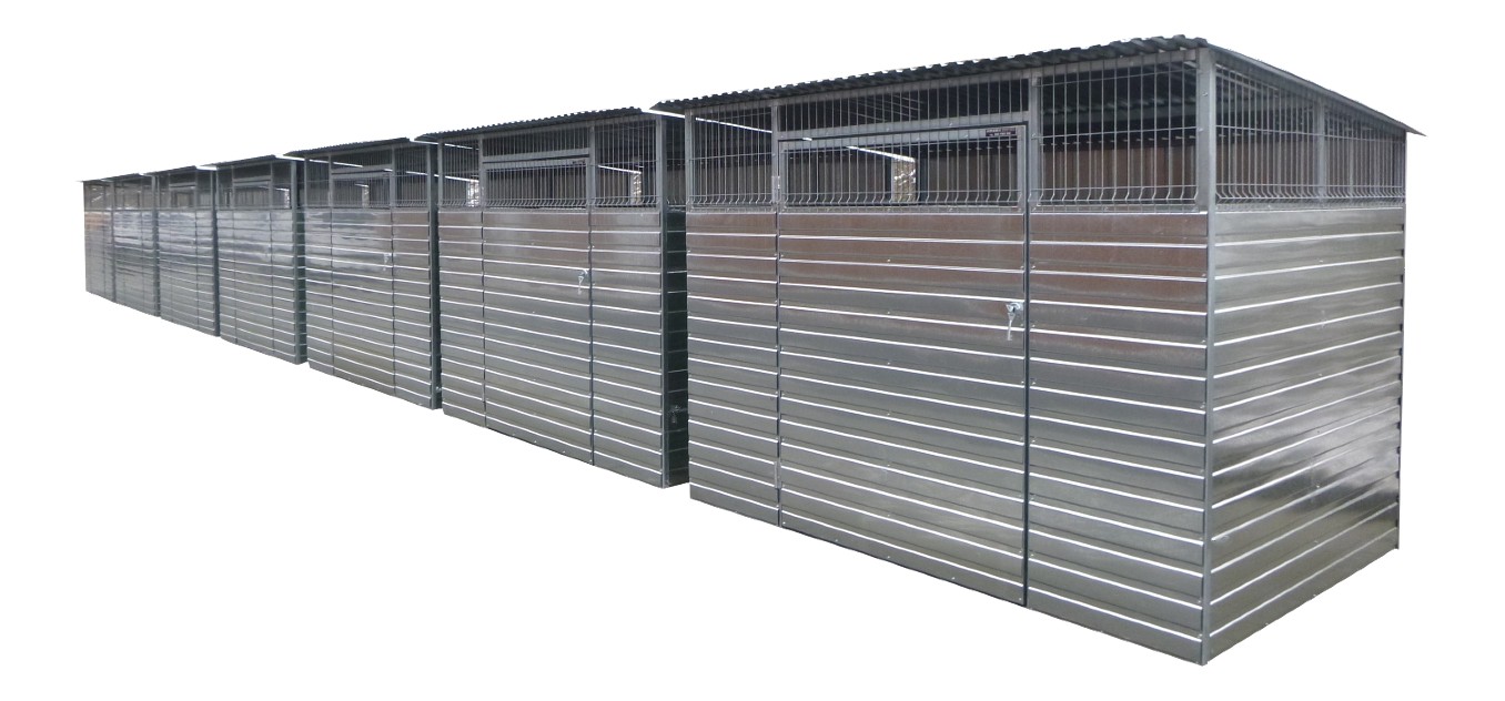 Wiata śmietnikowa 3x2 ocynkowana - obrazek 3